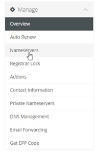 setting domain forwardding