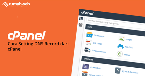setting DNS dengan cPanel