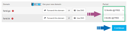 membuat domain gratis