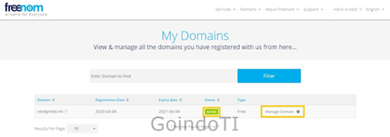 memindahkan domain ke ip