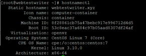 mengganti hostname 