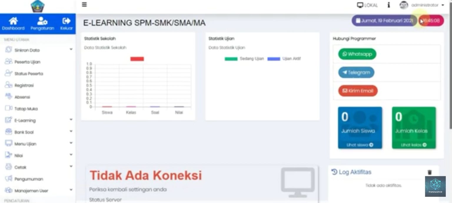 Source Code Aplikasi E-Learning Master Berbasis Php Mysql – PHP ID Blog