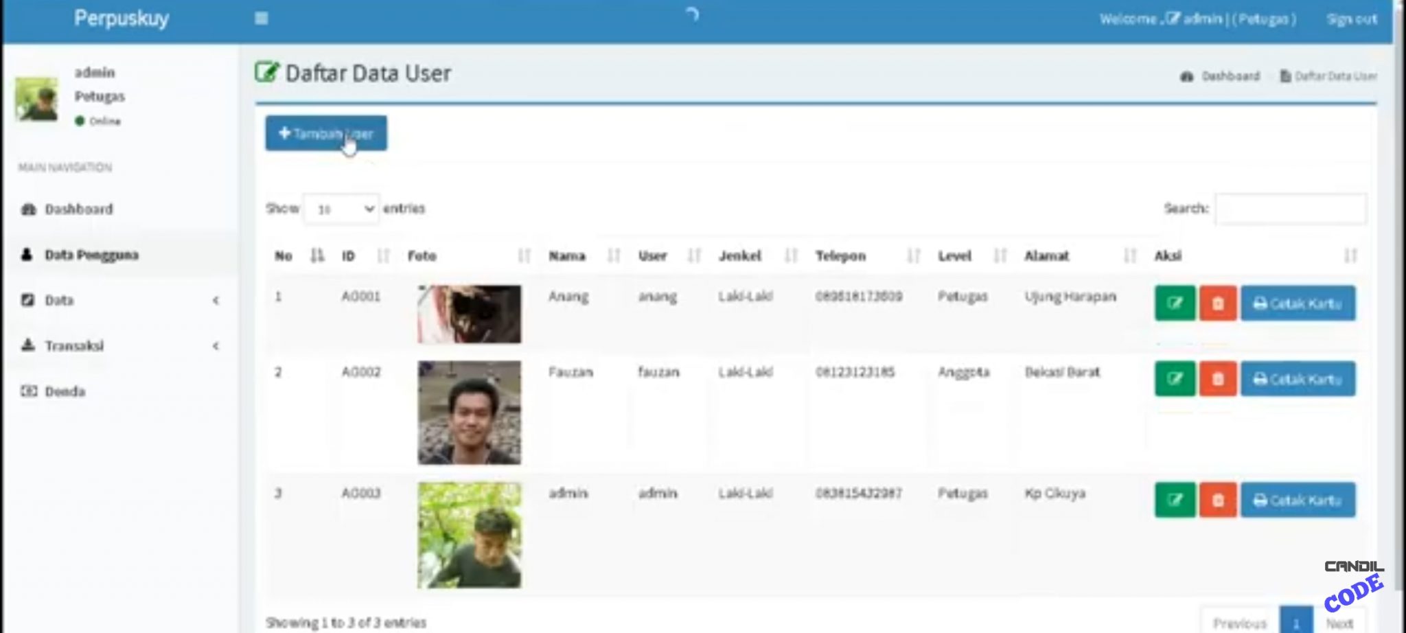 Source Code Sistem Perpustakaan Berbasis Web – PHP ID Blog