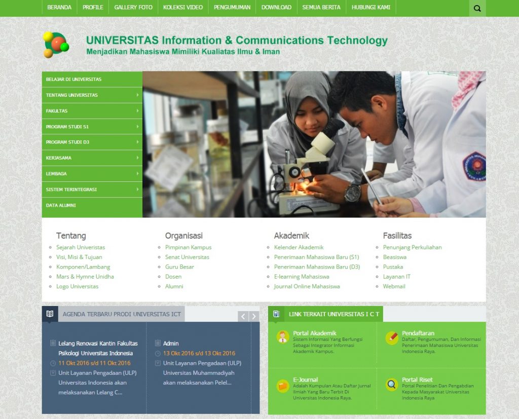 download source code website alumni