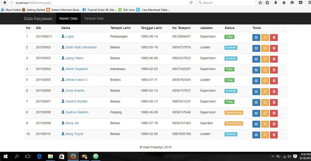 source code aplikasi penggajian karyawan dengan php,